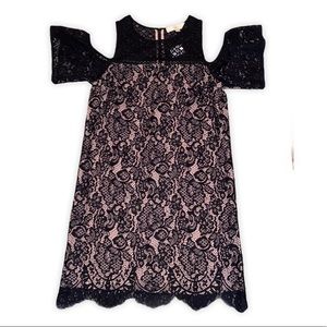 NWT Loft Boudoir Cold Shoulder Lace Dress